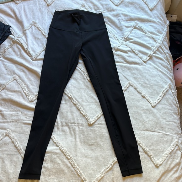 Lululemon Wunder Under Black Leggings - Picture 4 of 5